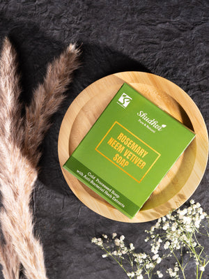 Rosemary Neem Vetiver Cold-Process Soap